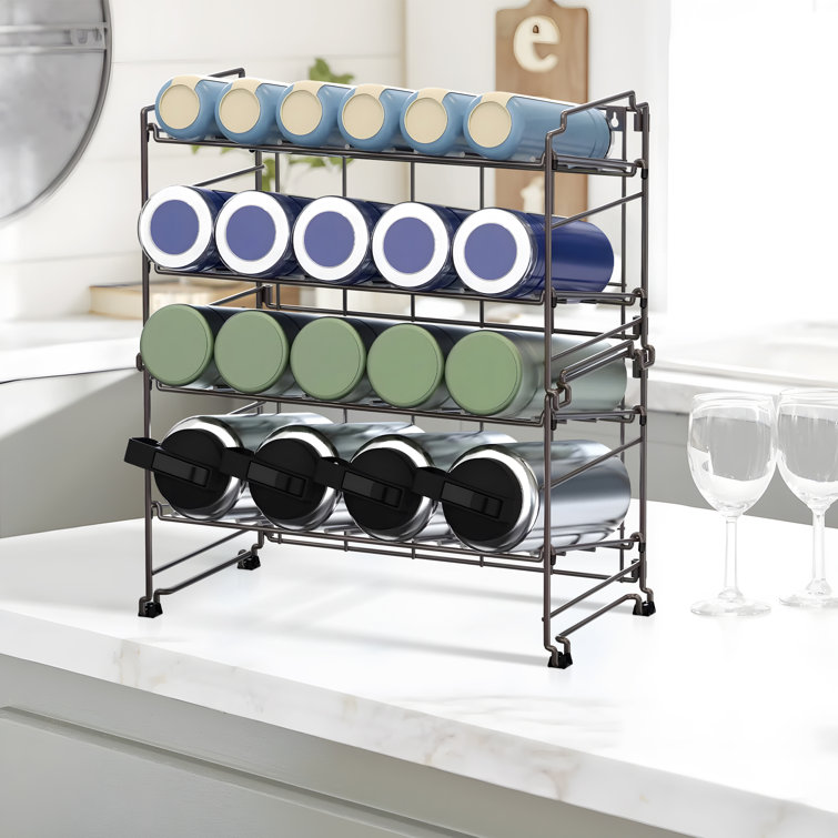 Copper discount glass rack